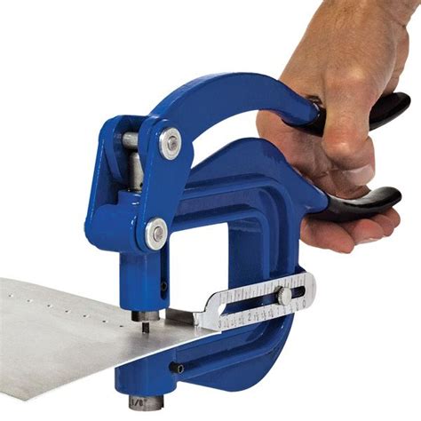 hand held sheet metal punch|handheld metal hole punch tool.